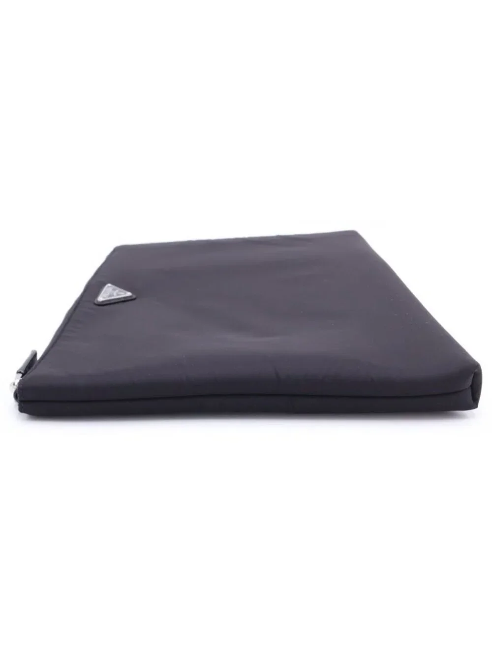 Prada Tessuto Nero Nylon Clutch Pouch Black